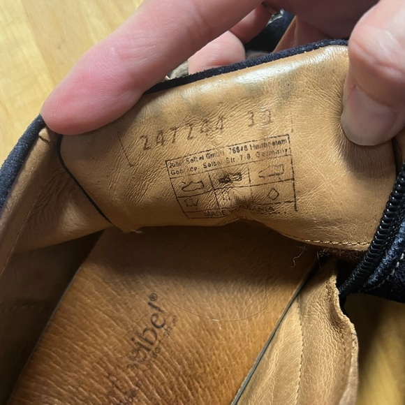 Josef Seibel Women’s blue Suede Ankle boots EU 39 - US 8 - Picture 7 of 9